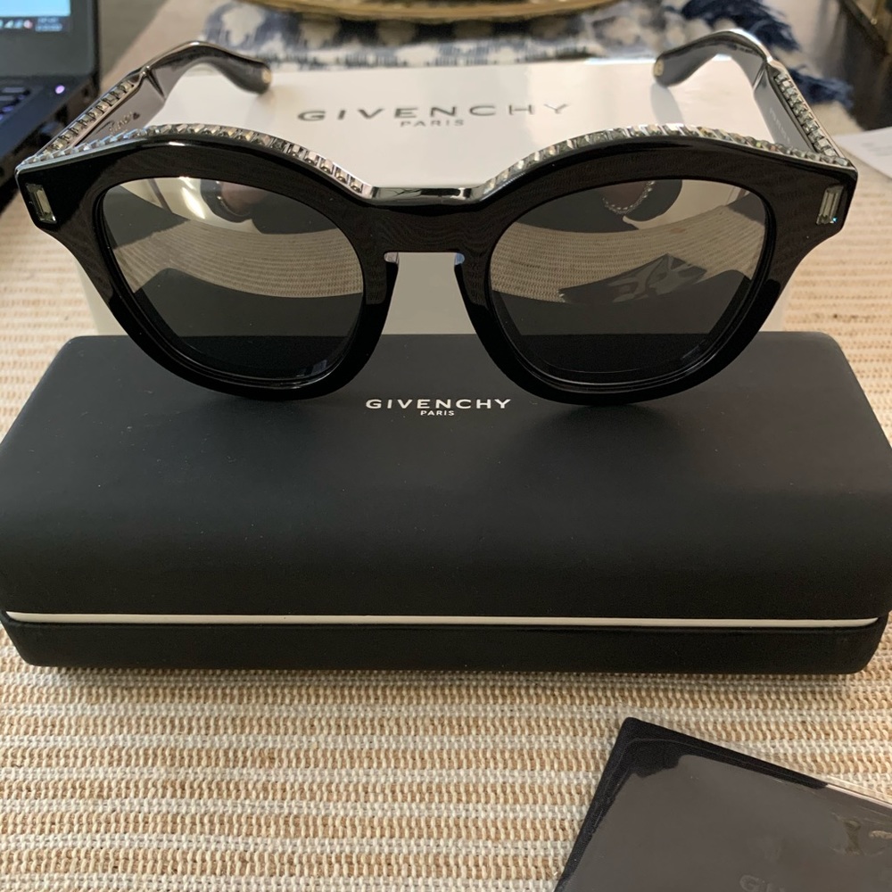Givenchy 50mm Full Rim Studded Glasses